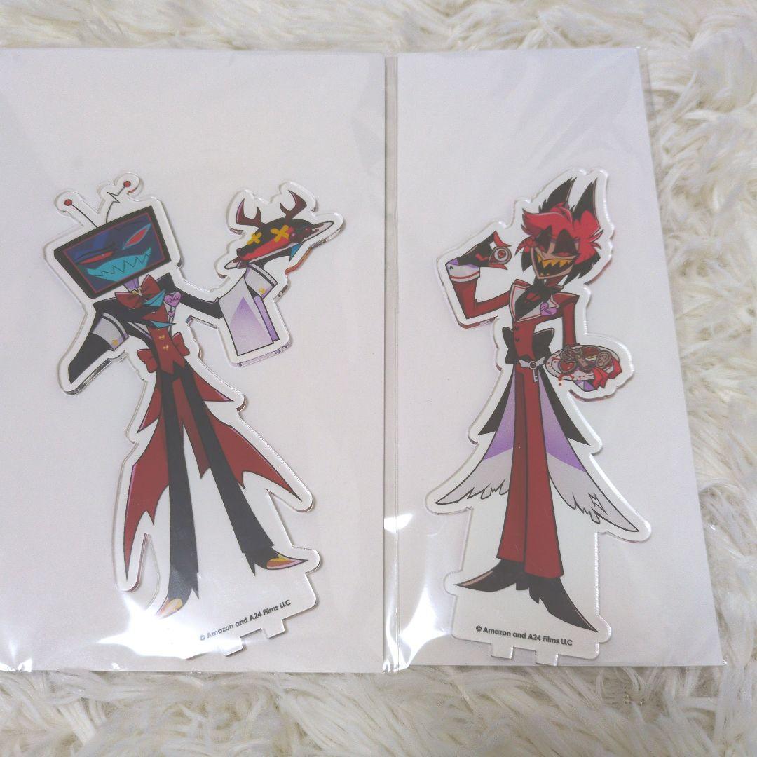 ハズビンホテル アニメイトカフェ アクリルスタンド アラスター　ヴォックス　2個