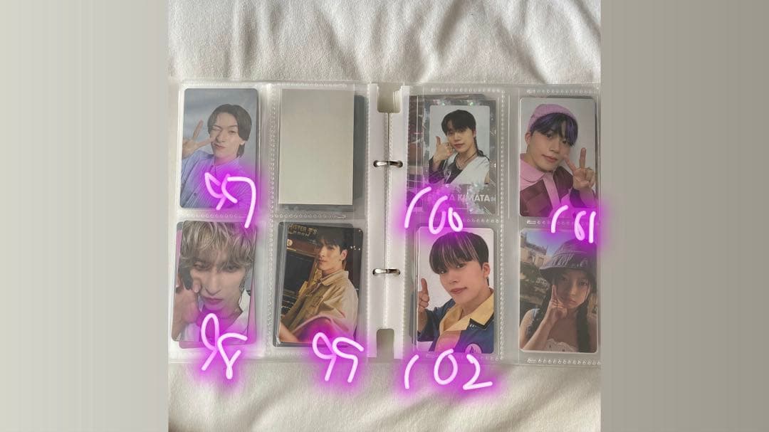 INI / JO1 トレカ販売/