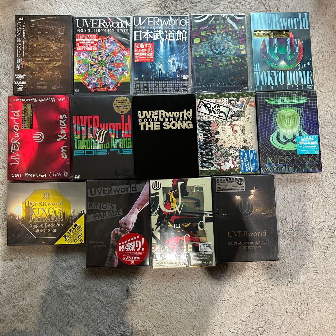 UVERworld DVD Blu-ray 初回生産限定盤　セット