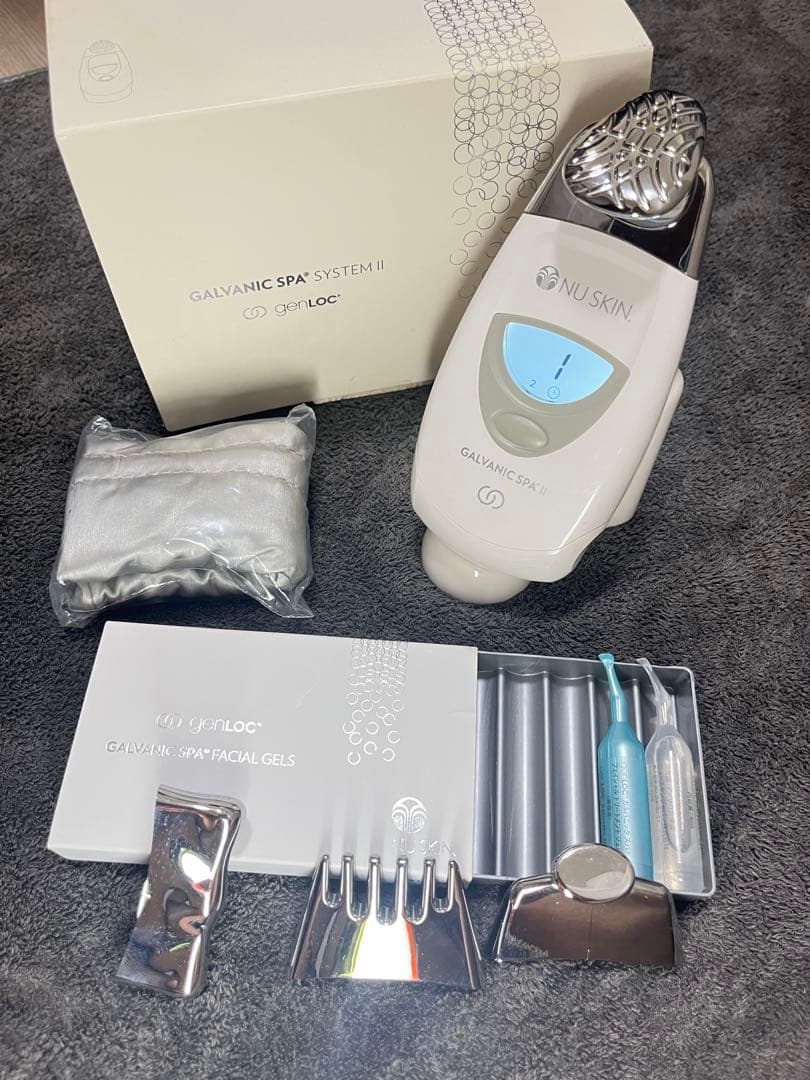 NUSKIN GALVANIC SPA II 美容機器　ジェル1セット付き