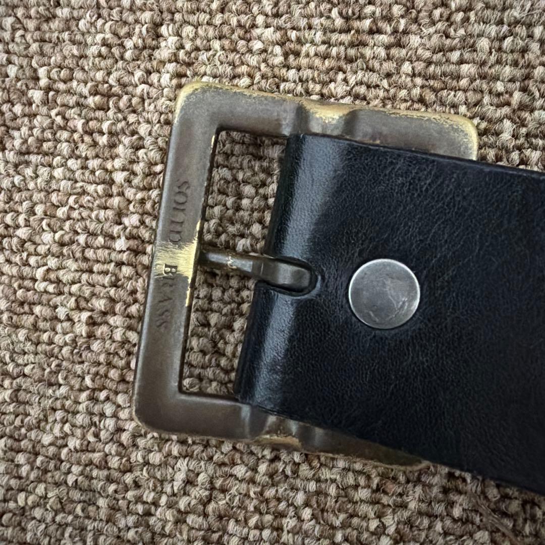 美品htc オーバーレイピーナッツスタッズベルト スティングレイ　36inch