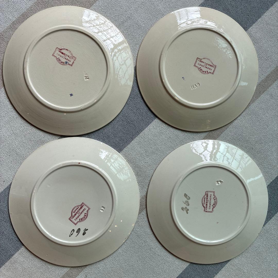 希少　サルグミンヌ ファボリ　ディナープレート フランスアンティーク食器