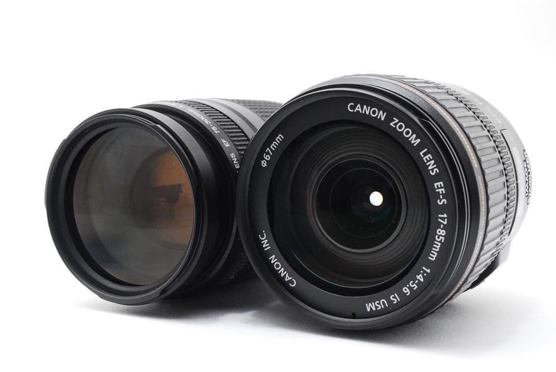 ❤️Canon Kiss X7❤️美品新品級❤️大人気機種✨ダブルレンズ✨超望遠レンズ