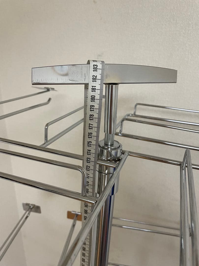 値下げ　新品　4段回転小物掛け　店舗什器