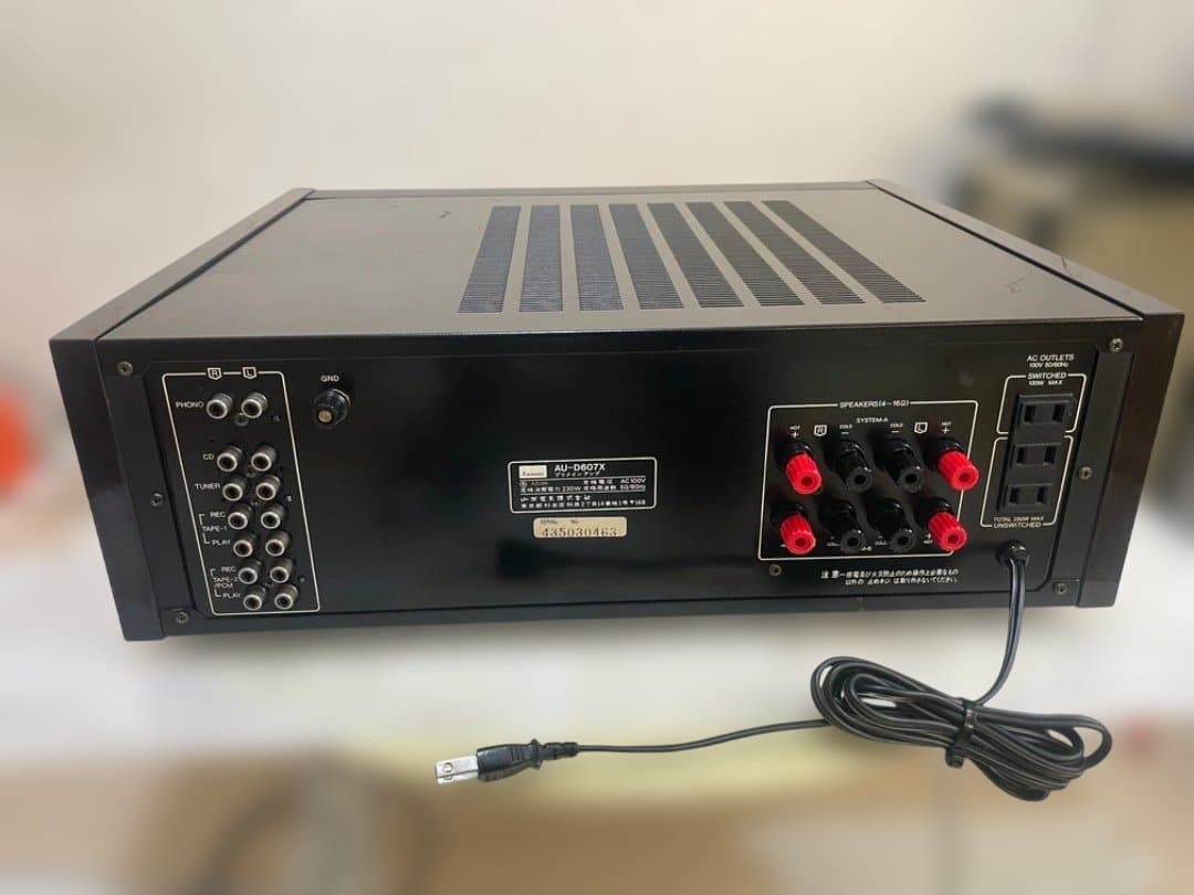 SANSUI AU-D607X 音出し確認品　在庫捨離