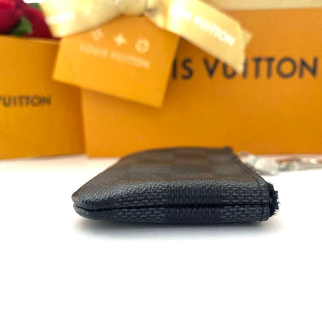 ルイ ヴィトン◎ポシェット クレ ダミエ グラフィット ケース 小銭入れ