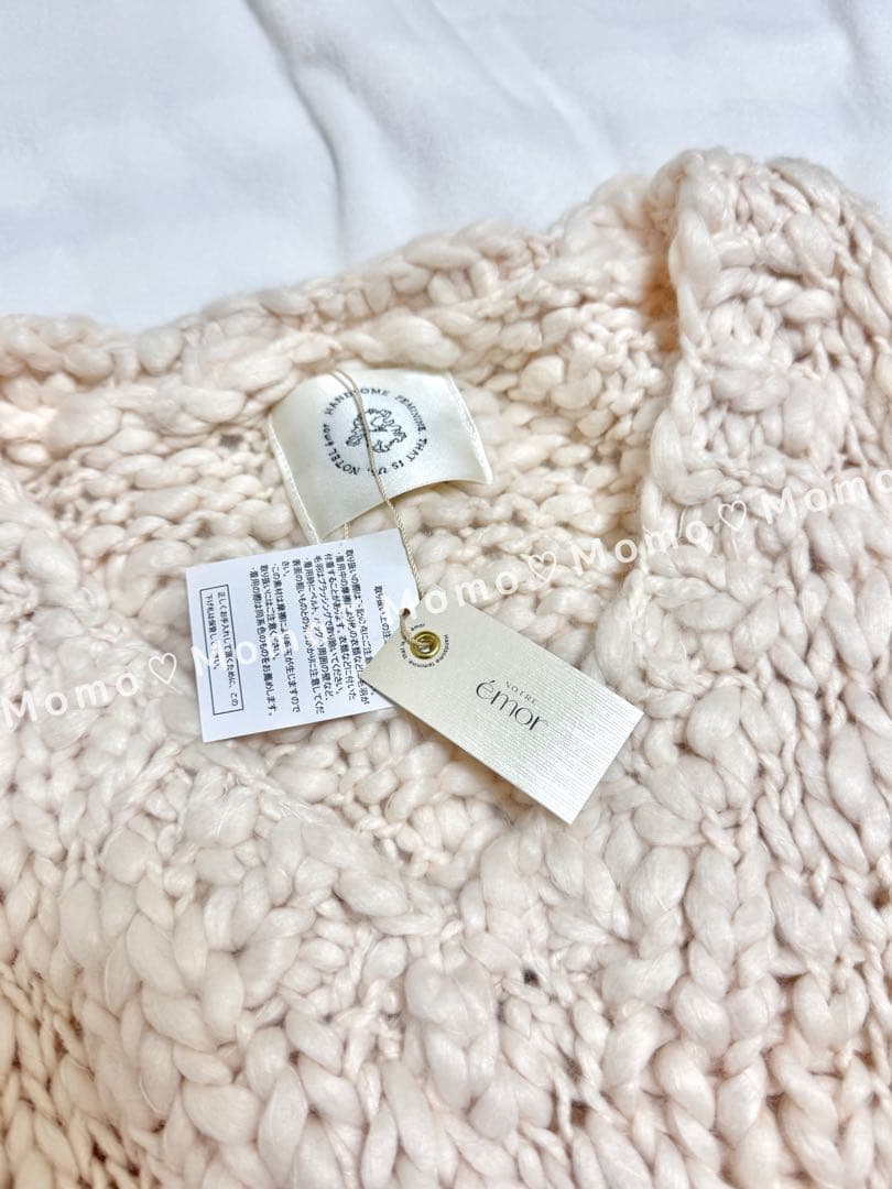 ノートルエモア♡NOTREemor handmade knit tops