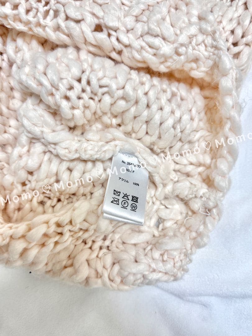 ノートルエモア♡NOTREemor handmade knit tops