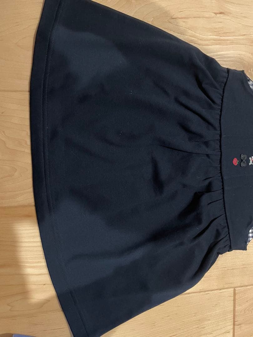 familiar ネイビー ワンピース 80