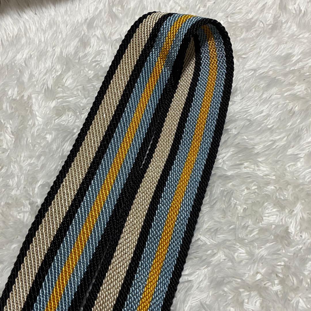 美品✨ADMJ ストライプ デザイン　ショルダーストラップ 付け替え用