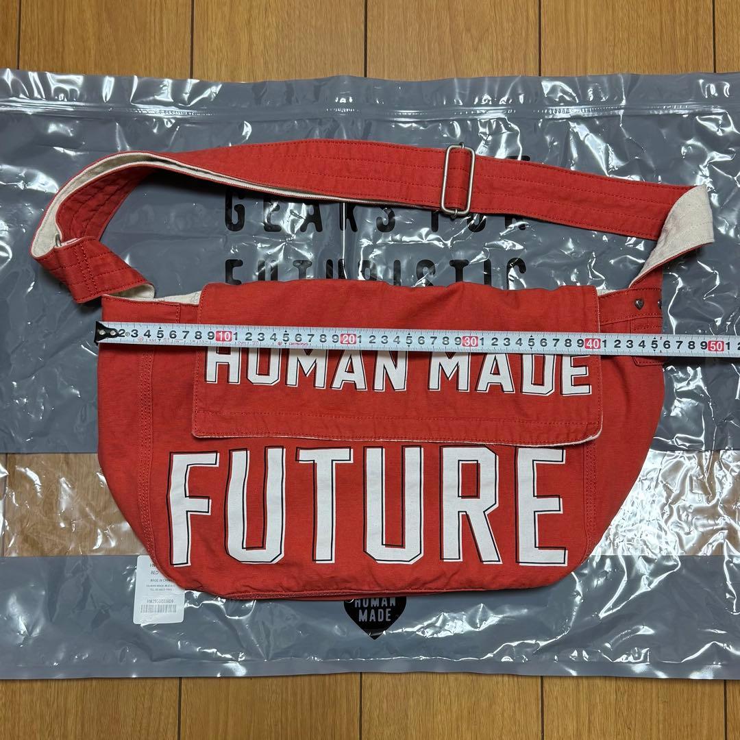 human made メールバッグ リバーシブル