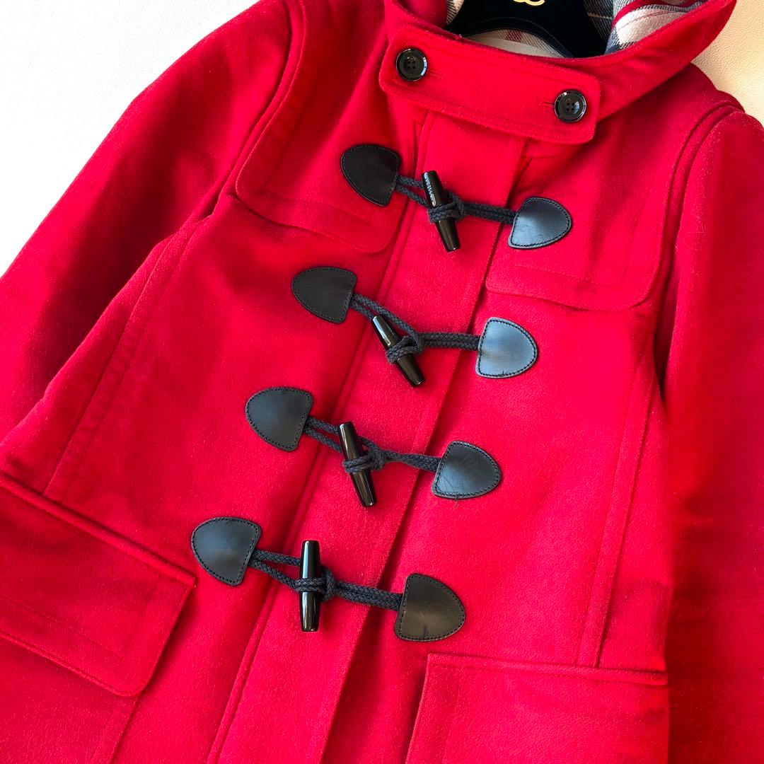 【訳あり】希少サイズ✨BURBERRY BRIT ダッフルコート　レッド