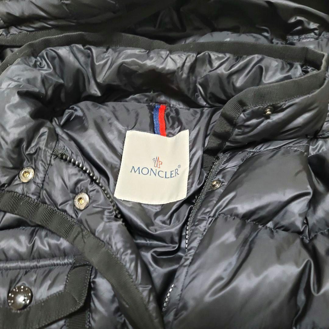 モンクレール エルミンヌ ブラック ダウンジャケット ダウンコート