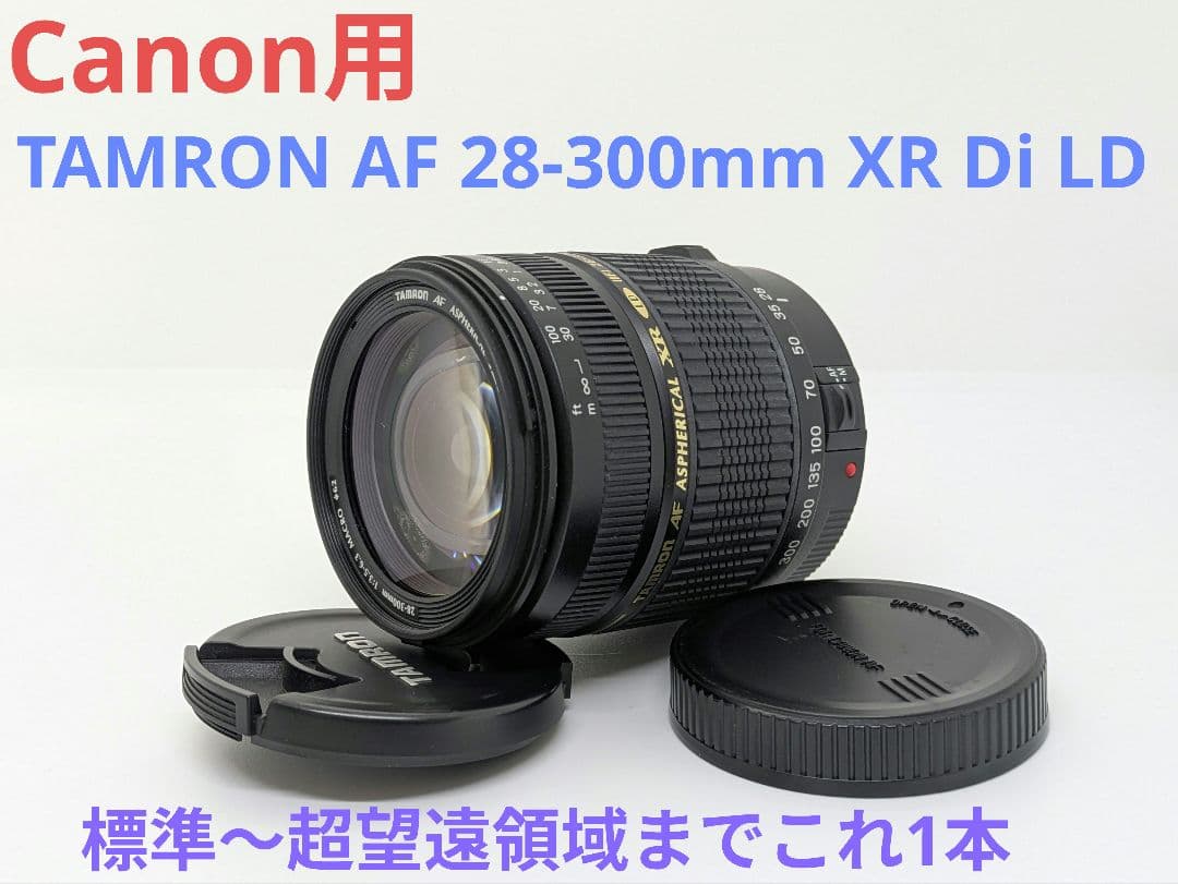広角〜望遠【Canon用】TAMRON AF 28-300mm XR Di LD