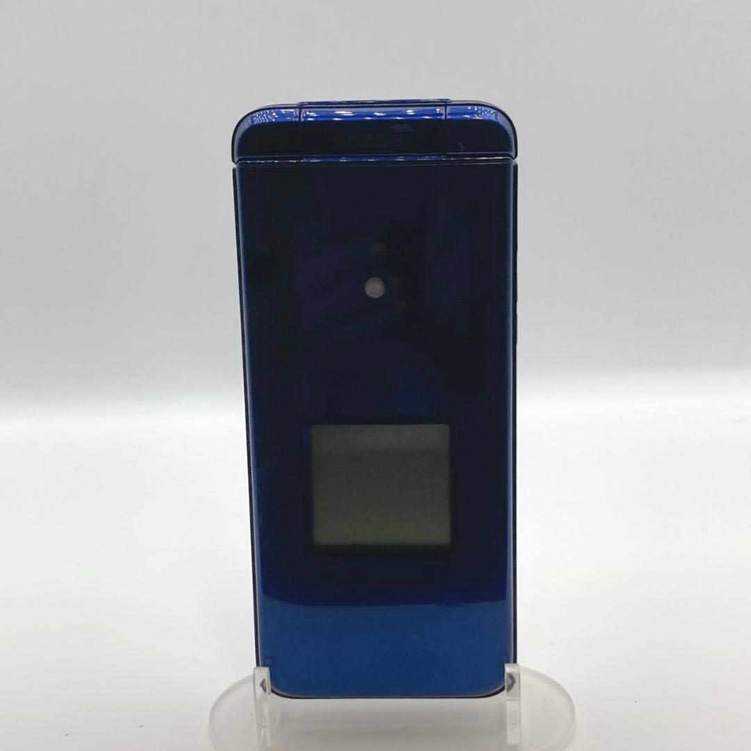 【美品】GRATINA KYF43 8GB ネイビー らくらくフォン かんたん