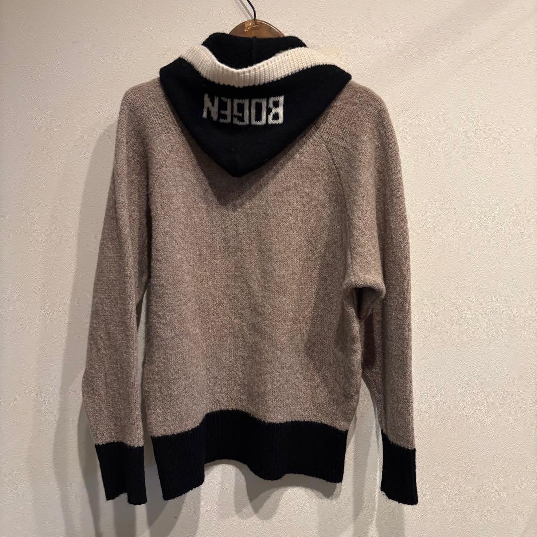 Bogen ニットパーカー　ボーゲン