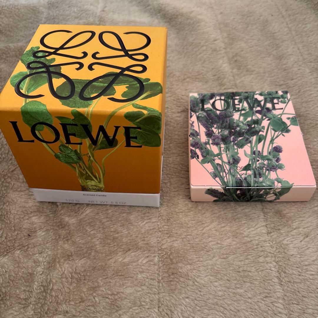 ☆値下げ☆ロエベ ワサビ キャンドル 170g & オレガノ ソープ125gx2