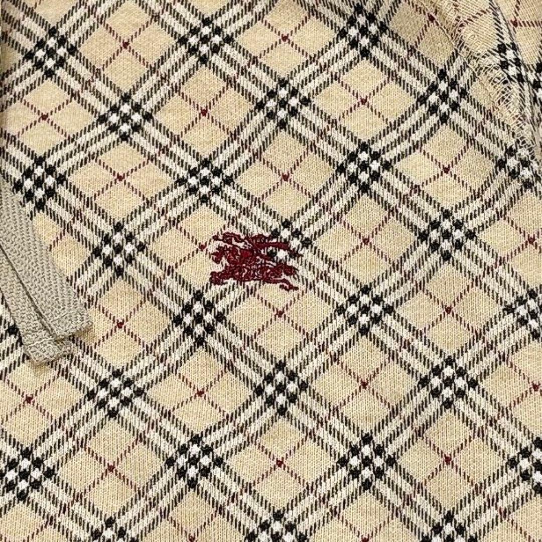 美品✨バーバリーブルーレーベル　トラックジャケット　ノバチェック　ホースロゴ刺繍