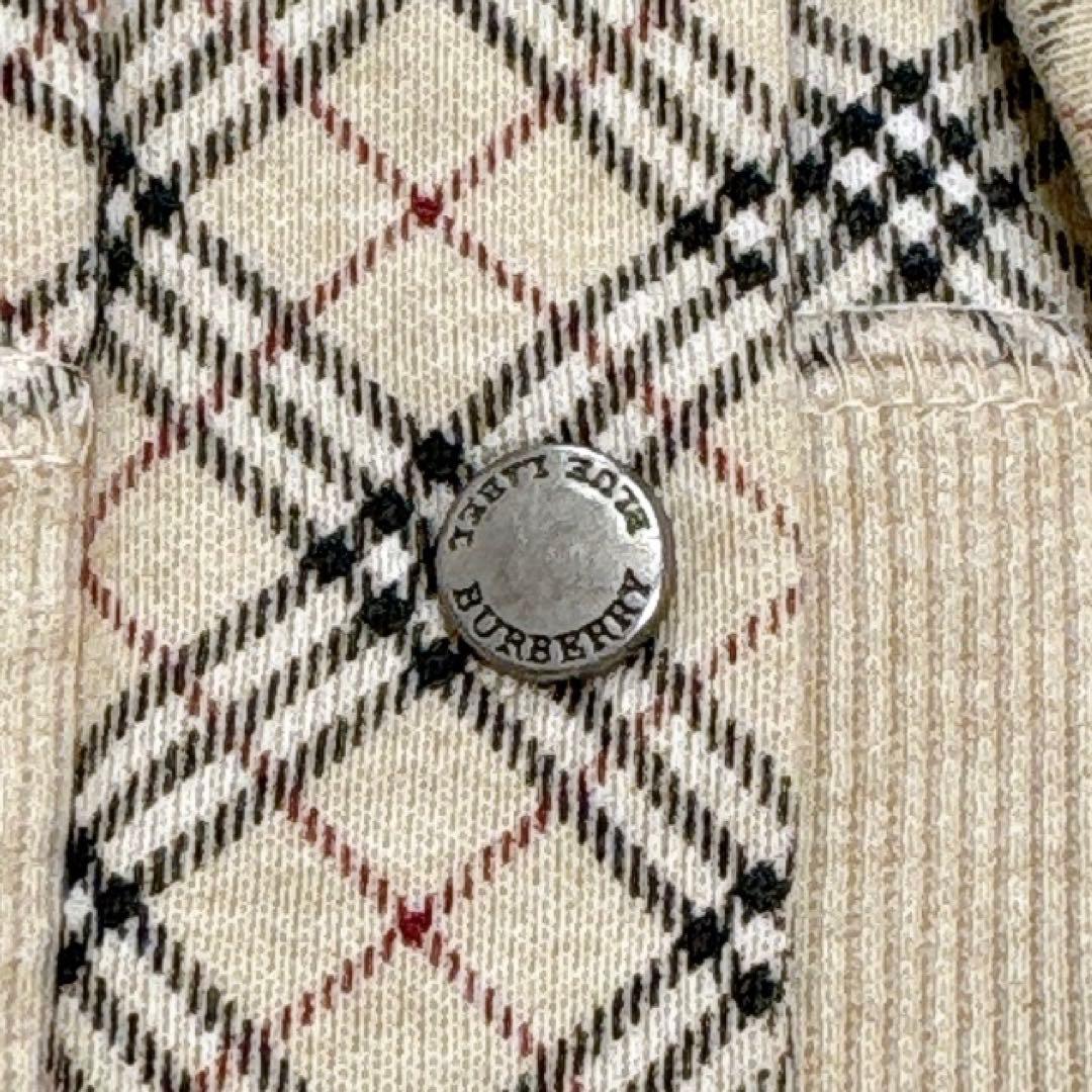 美品✨バーバリーブルーレーベル　トラックジャケット　ノバチェック　ホースロゴ刺繍