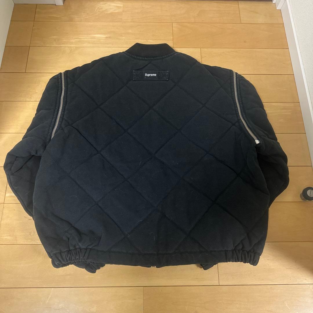 ジャケット・アウター supreme Zip-Off Quilted Bomber Jacket