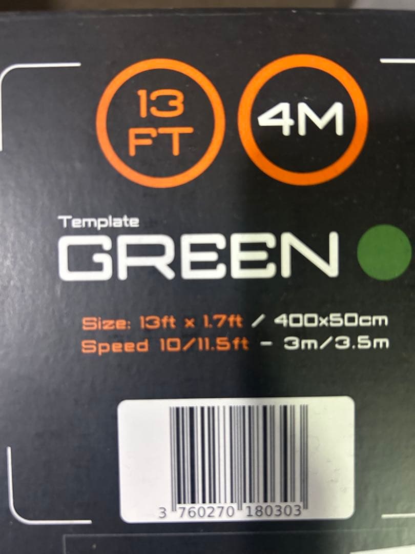 Wellputt ウェルパット ゴルフパターマット 4m 中古 練習用マット