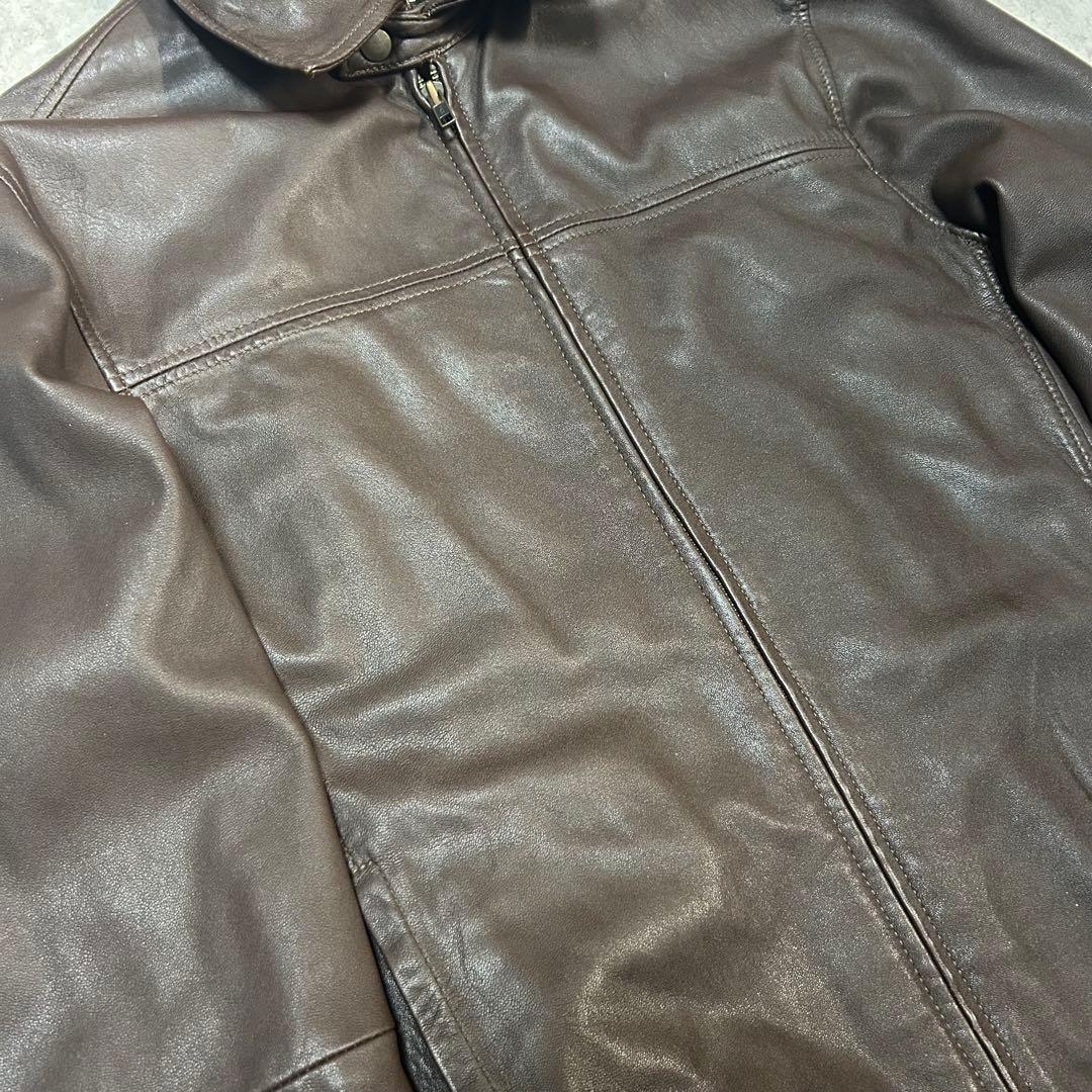 ジャケット・アウター 00s archive DKNY JEANS Leather Jacket