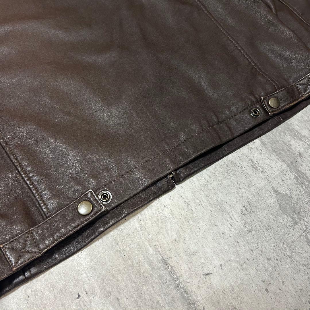 ジャケット・アウター 00s archive DKNY JEANS Leather Jacket