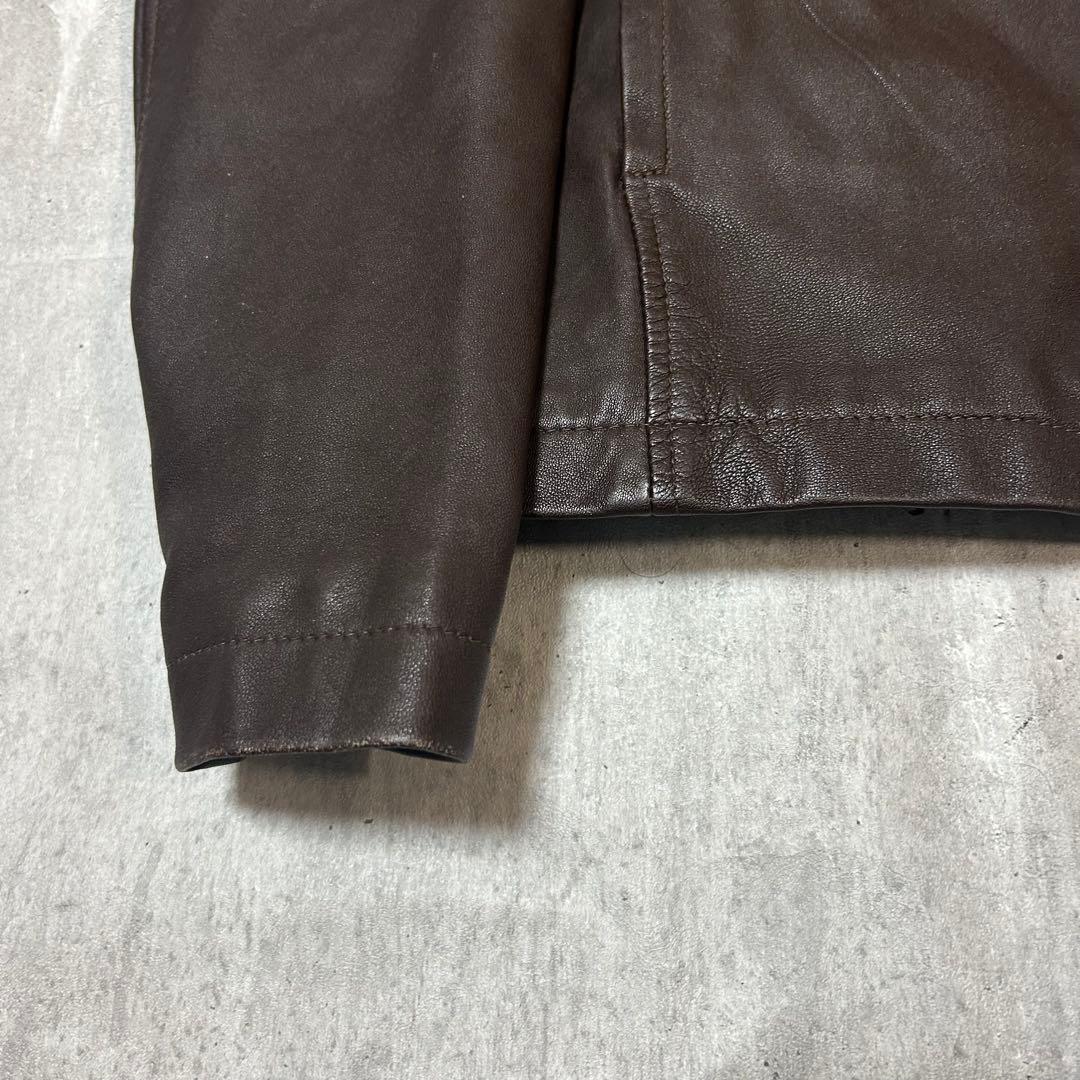 ジャケット・アウター 00s archive DKNY JEANS Leather Jacket