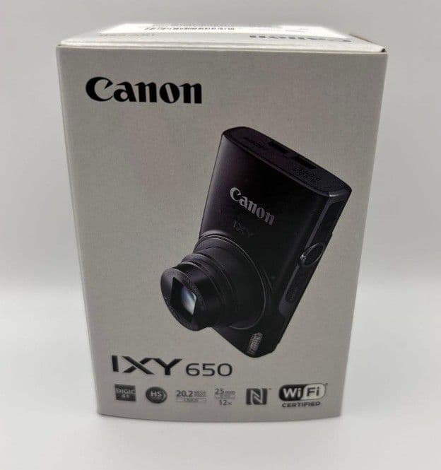 Canon IXY650 シルバー コンパクトデジタルカメラ　キャノン