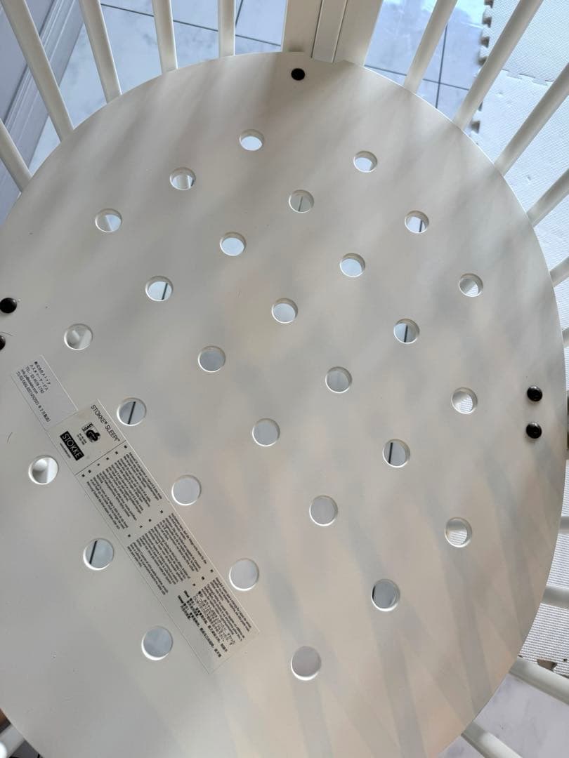 ベビーベッド　ストッケ　スリーピーミニ　ホワイト