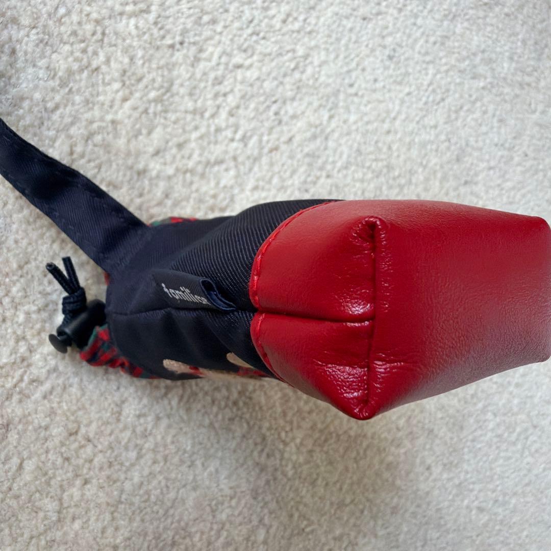 週末お値下げ 美品 ファミリア ジェルケース familiar