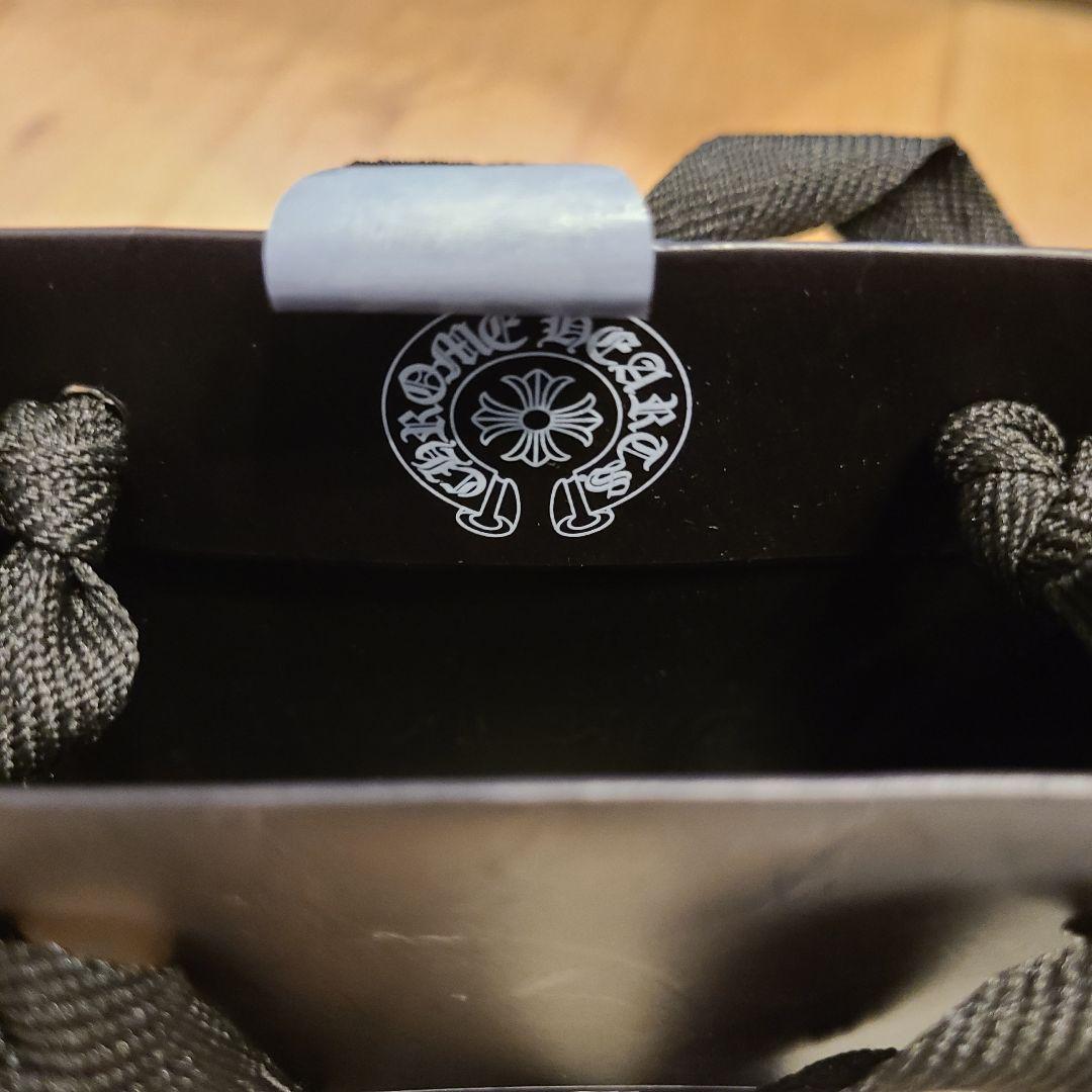 N*ア様 クロムハーツ Wベルトループ スターボタン ブラック レザー　別売リン