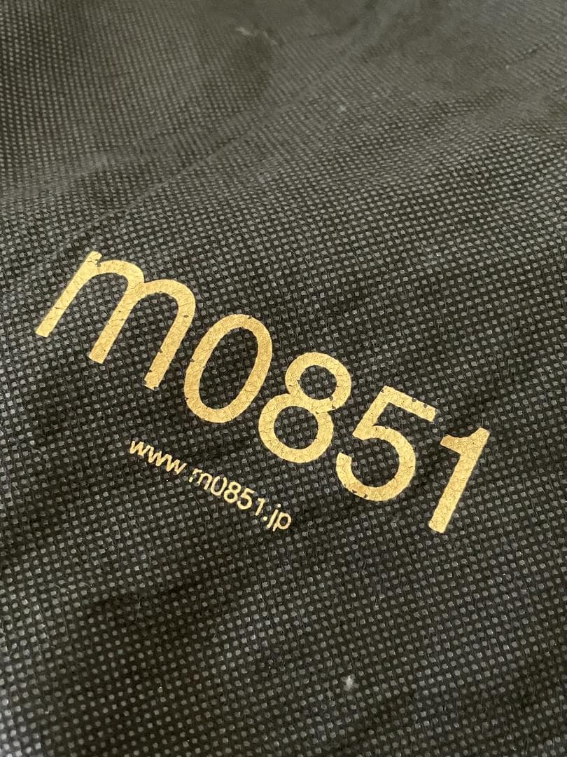 美品 m0851 BP73 本革バックパック 黒 通勤 通学 A4収納