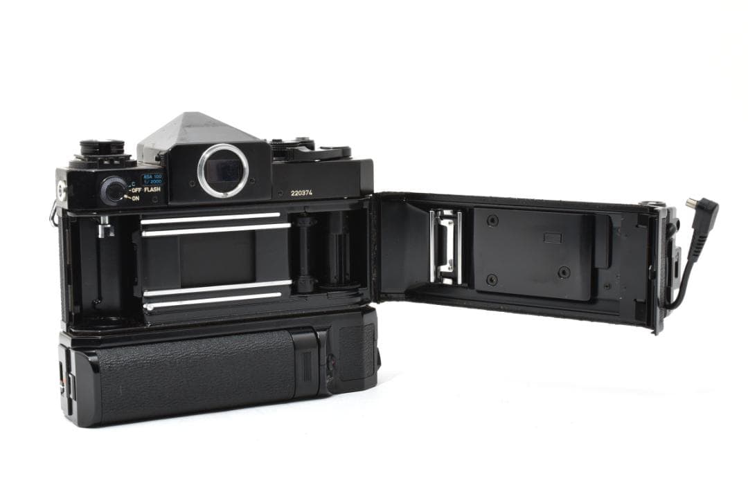 キャノン F-1前期 モータードライブ付き 50mm F1.8レンズセット