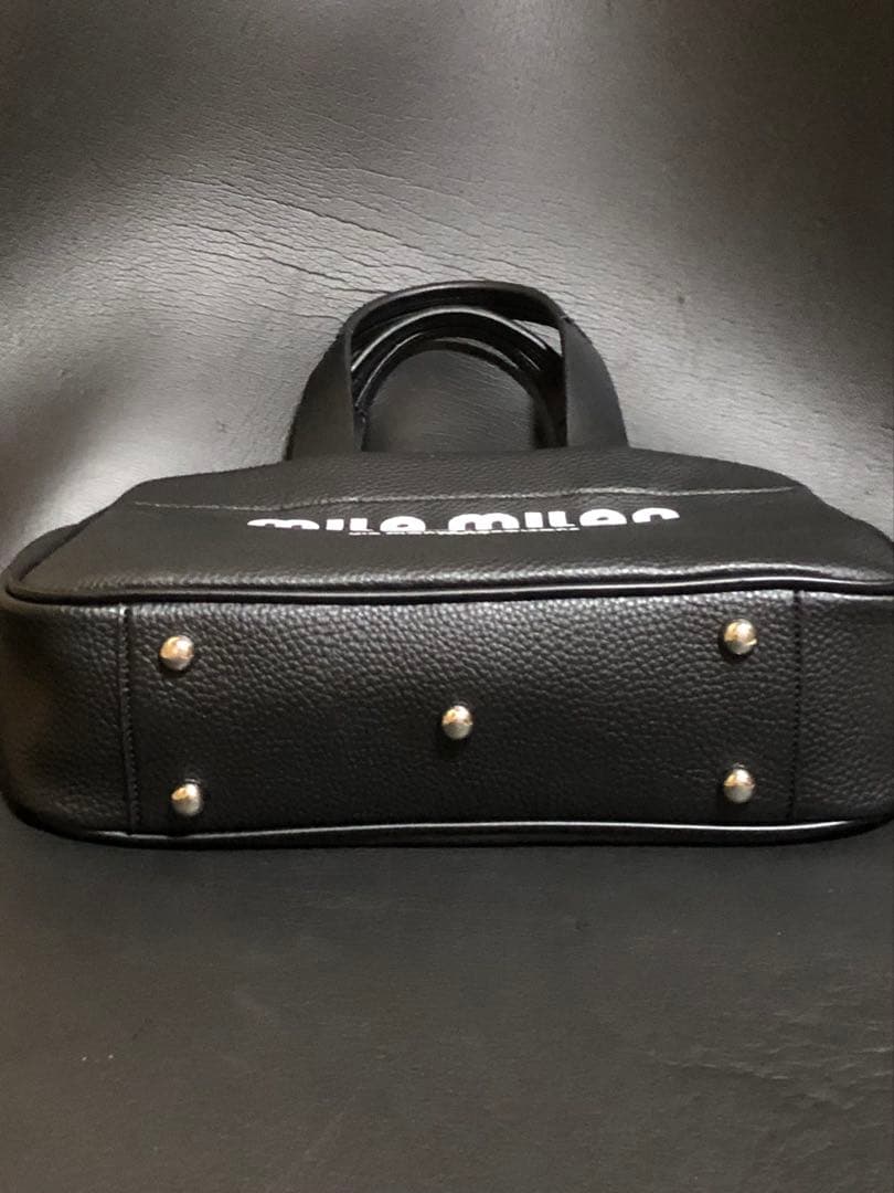 MILA MILAN ブラック トートバッグ