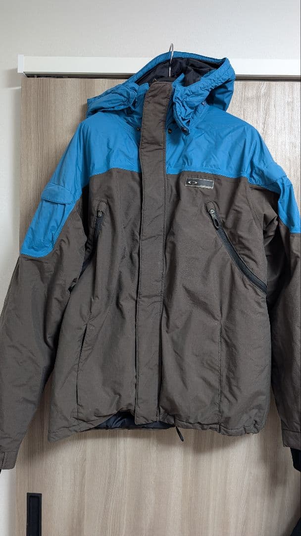 Oakley Road Fuel ジャケット M ブラウン/ブルー　オークリー