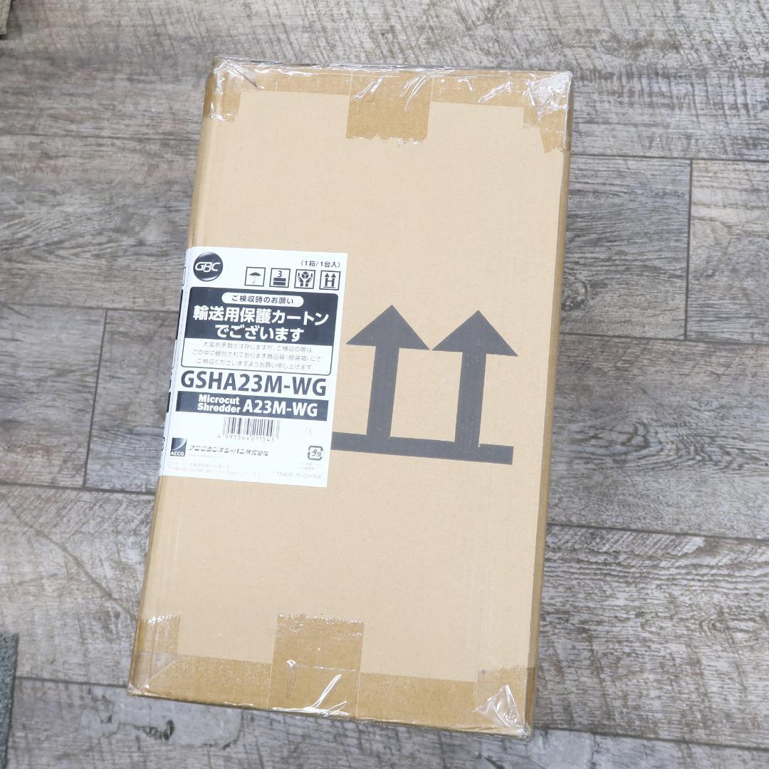 【箱付き・未使用品】アコブランズジャパン マイクロカットシュレッダー　業務用