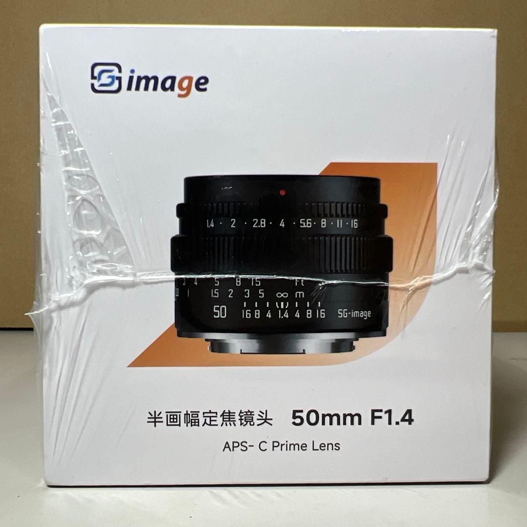 G552 SG-image 50mm F1.4 RFマウント ブラック