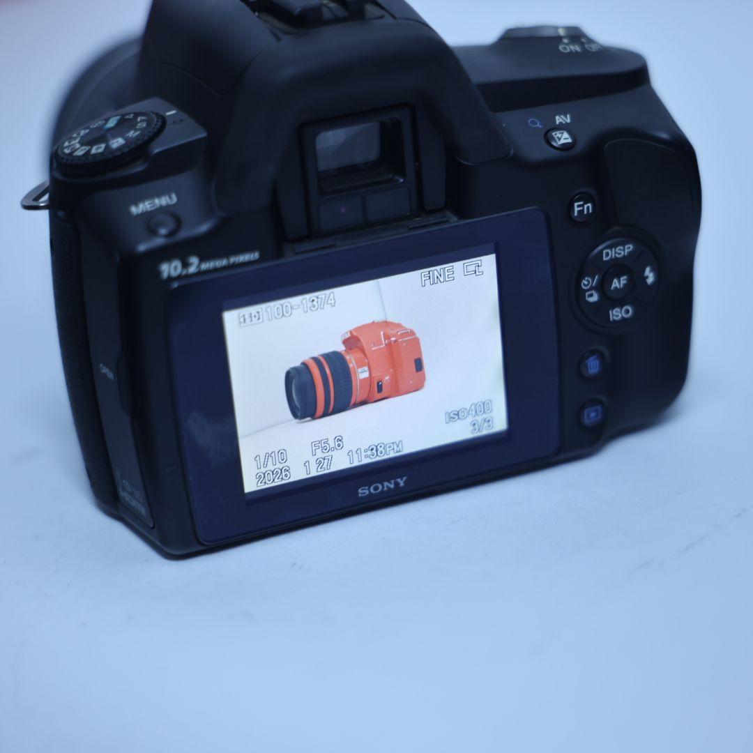 SONY 一眼レフデジタルカメラ 電池 充電器 標準レンズ付 α230
