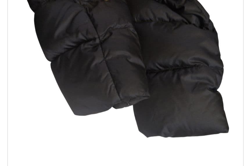 綺麗❀近年モデル　タトラス フード付き　ロング丈ダウンコート ブラック　02