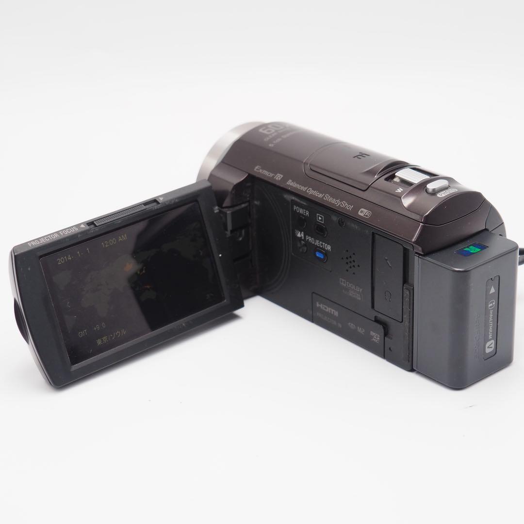 ビデオカメラ SONY HDR-PJ540 ジャンク品 バッテリー付