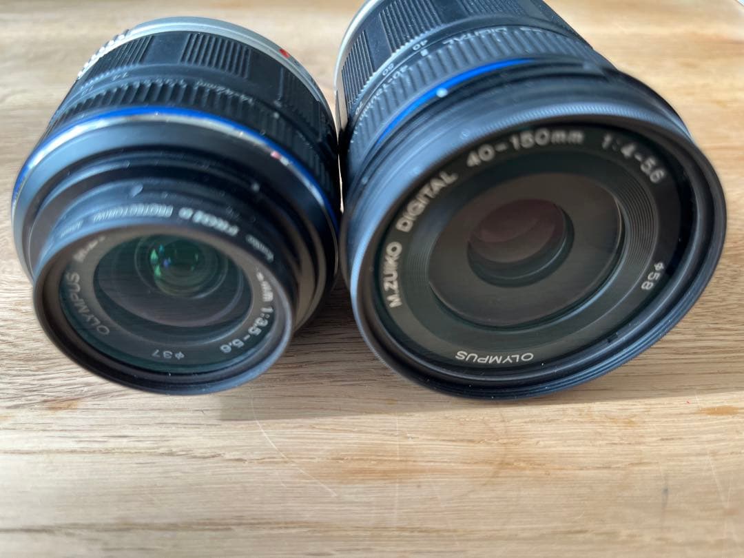 OLYMPUS E-PL1 ミラーレス一眼 レンズ2個付 シャッター回数3438