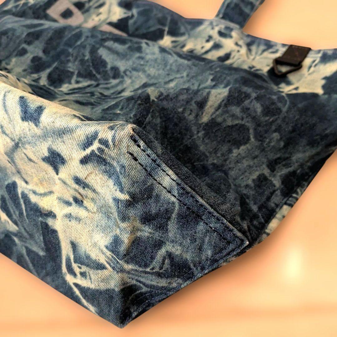 極美品 DIESEL デニム 迷彩 トートバッグ 大容量