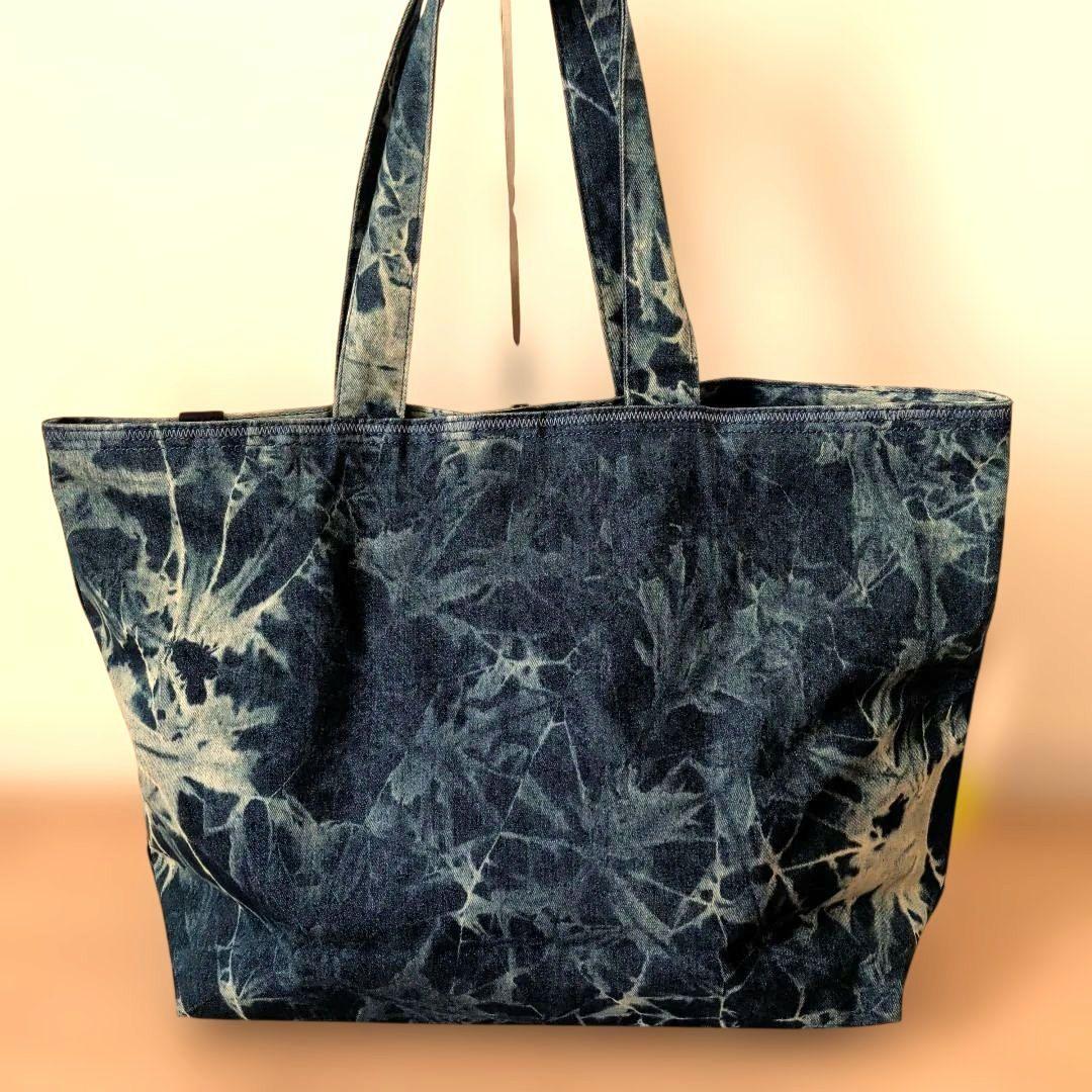極美品 DIESEL デニム 迷彩 トートバッグ 大容量