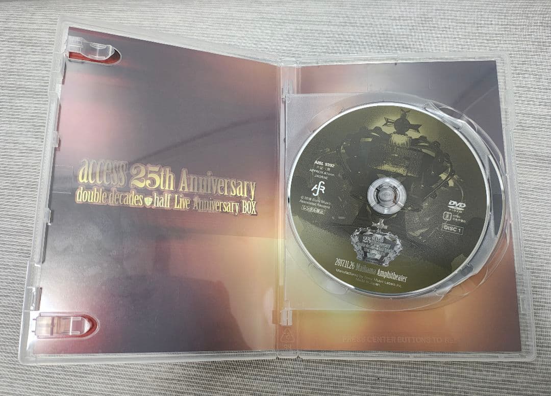し*ま様 access 25th AnniversaryDVD box★浅倉大介