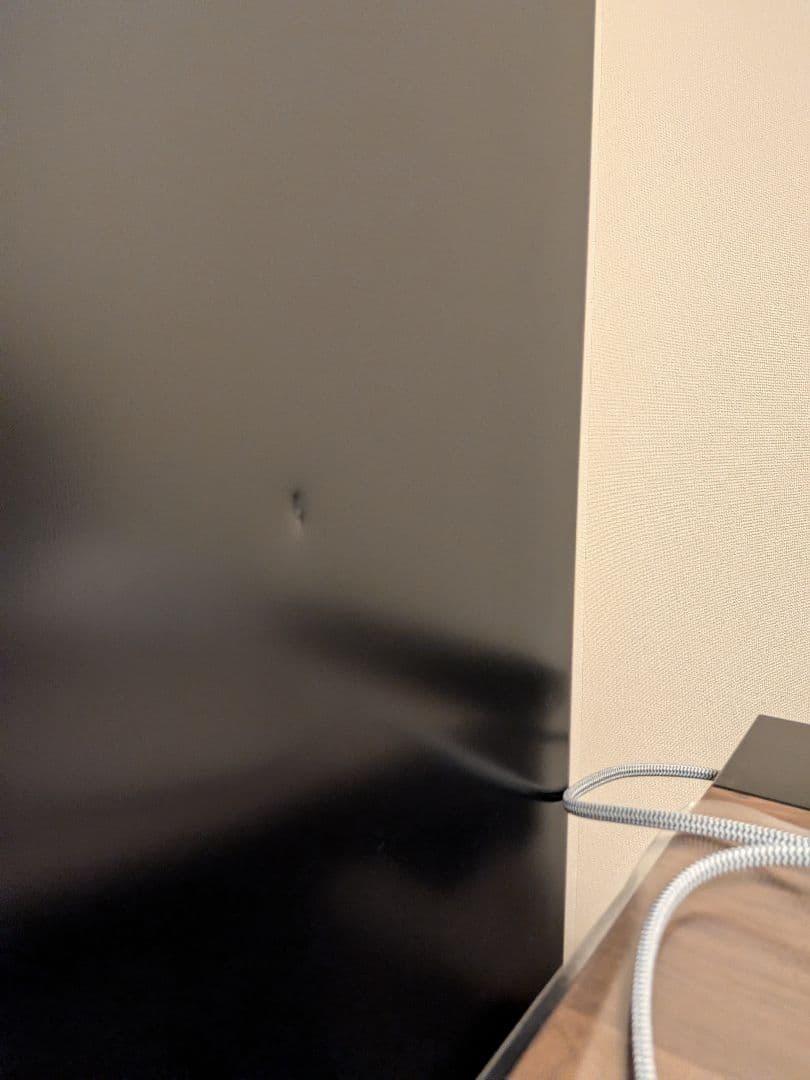 ニトリ冷蔵庫（黒）冷蔵室121L冷凍室58L