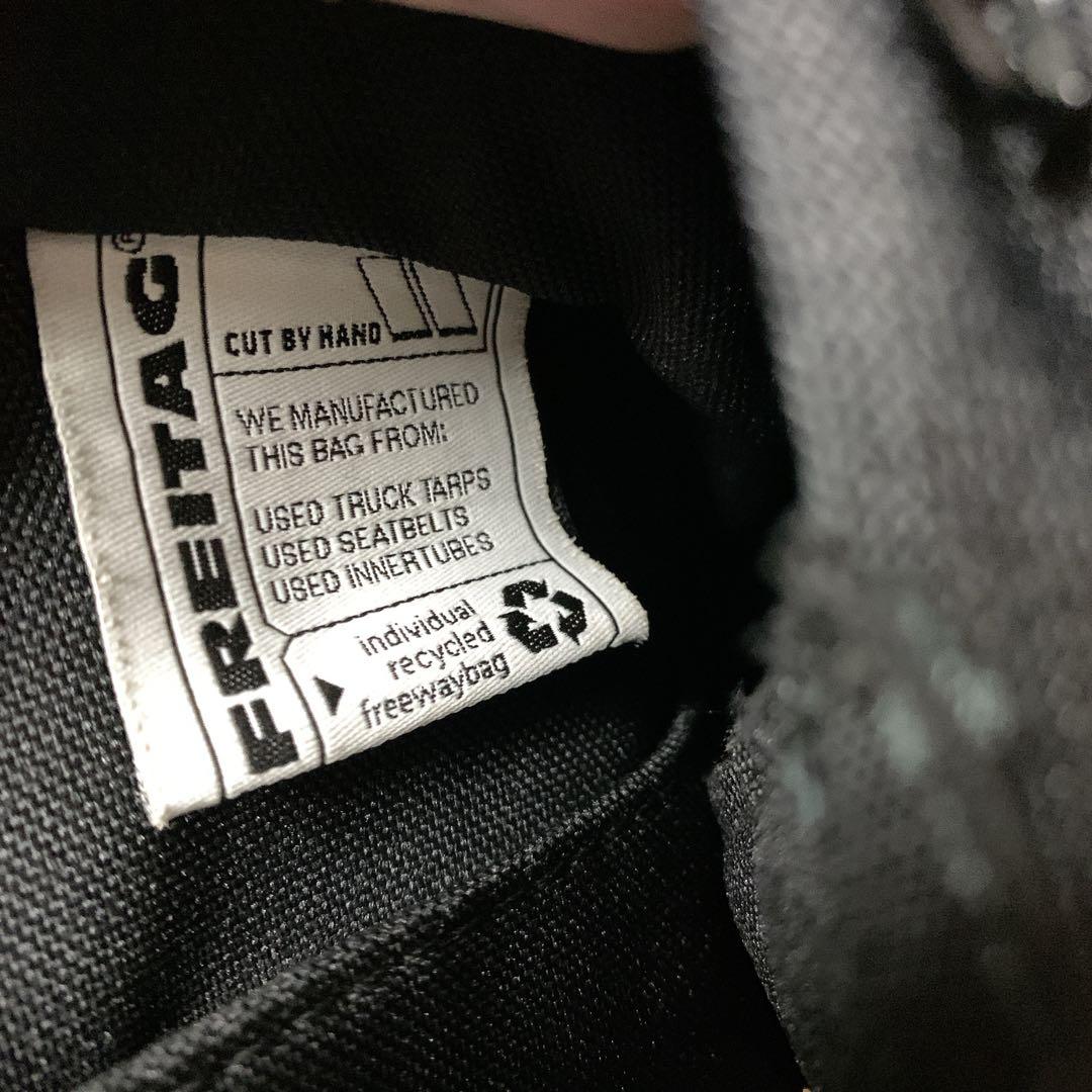 FREITAG メッセンジャーバッグ グレー/ホワイト