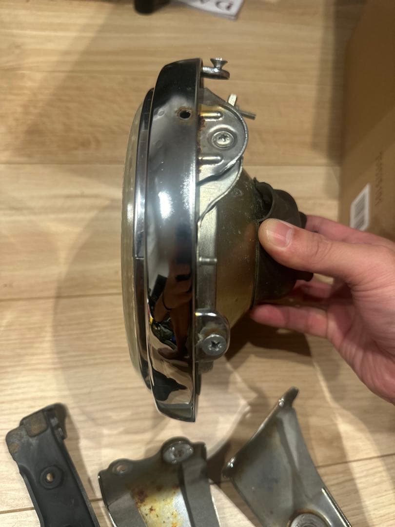 （まーと）SR400 RH01J 3型 ヘッドライト セット