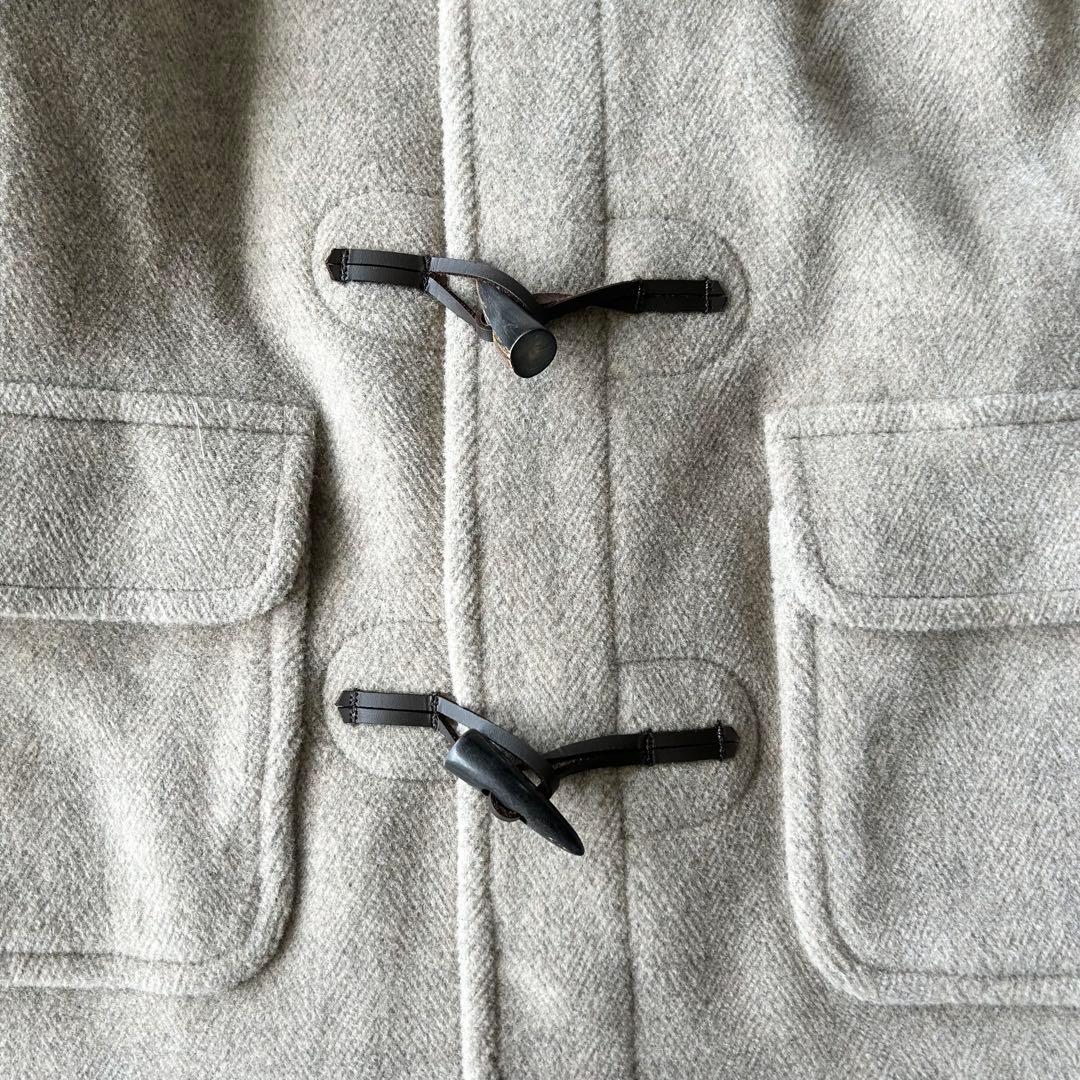 ロンドントラディション ビームス ヘリンボーンダッフルコート 36 グレージュ