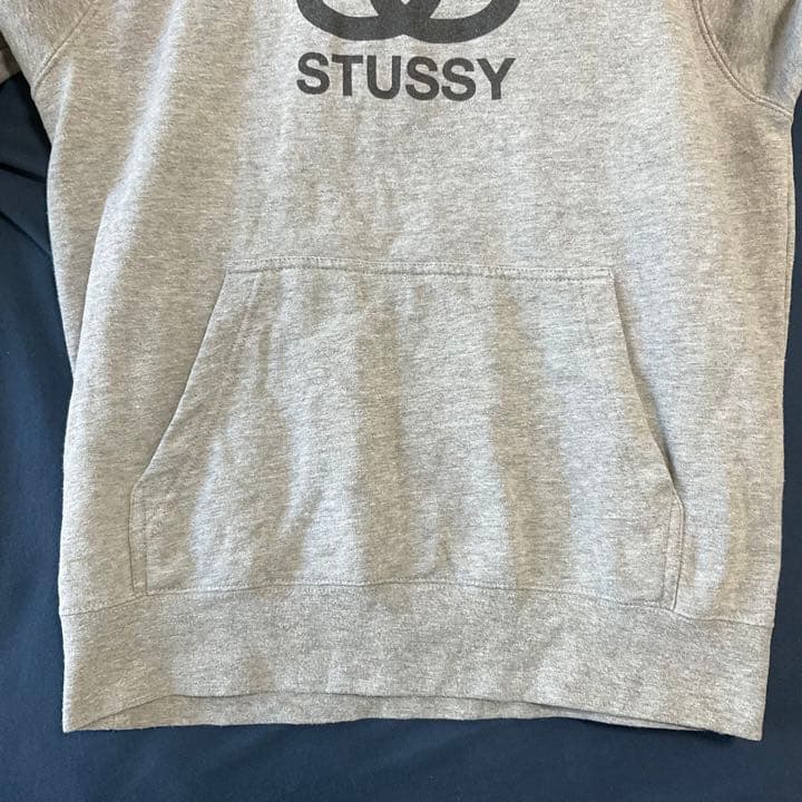 STUSSY ステューシー　プルオーバー　パーカー　スウェット　M シャネルロゴ